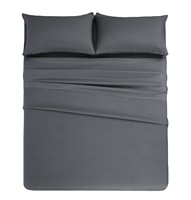 Housse de couette Super King Size Parure de lit Double mise à la terre Ensemble de drap-housse personnalisé pour lit