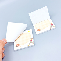 Petit bloc-notes auto-adhésif ensemble de notes autocollantes pas cher personnalisé mini bloc de poche agenda signets d'écriture