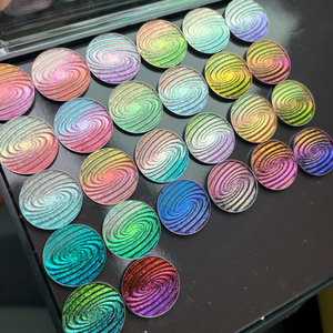 Ombretto Glitter Multicromatico Arcobaleno Impermeabile Cruelty-Free ad Alta Pigmentazione Effetto Vortice Camaleonte che Cambia Colore - Product Image 2