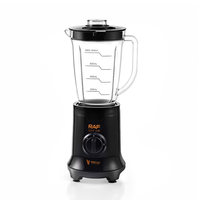 Mixeur Électrique RAF R.2866 400W 0.8L 19000RPM 4-en-1 avec Lames en Acier Inoxydable pour Smoothies, Jus et Utilisation Quotidienne en Cuisine