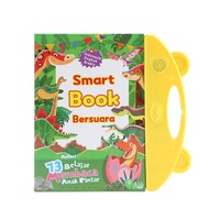 Livre électronique d'éducation précoce pour enfants en langue indonésienne, lecture au doigt, lecture sonore, livre musical intelligent, modèle TY-107, couverture rigide