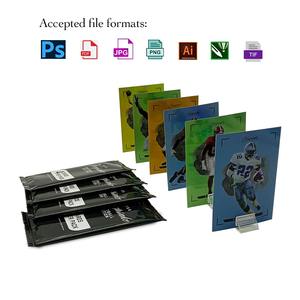 Hot Selling Custom Printing Sport Merk Co-Branded Rarity Limited Edition Pack Speler Gesigneerd Collectie Folie <span class=keywords><strong>Trading</strong></span> Card - Product Image 4