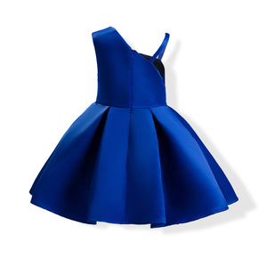 Robe d'été solide pour bébés filles, dos nu, pour anniversaire et soirée, importée de Chine - Product Image 6
