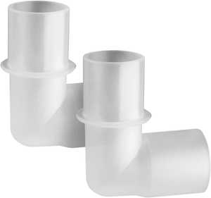 Connecteur universel pour tuyau CPAP, adaptateur coudé pour tube CPAP, Compatible <span class=keywords><strong>Res</strong></span> <span class=keywords><strong>Med</strong></span>, <span class=keywords><strong>Res</strong></span> Pironics, <span class=keywords><strong>Res</strong></span> Vent, More, accessoires Cpap - Product Image 4