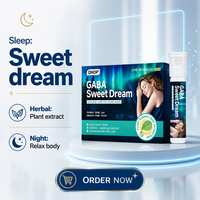 Coffret Cadeau Sommeil Jour et Nuit pour Adultes : Comprimés GABA, Graine de Jujuba, Reishi, Dendrobium – Boisson Herbal pour le Soutien du Sommeil