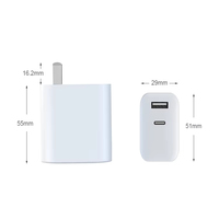 Chargeur rapide PD 65W US EU Type C GaN, adaptateur secteur Type-C pour tablettes, ordinateurs portables Dell HP