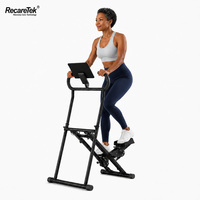 Máquina de Ejercicio Stepper, Equipo de Fitness para Principiantes, Kit de Fitness para el Hogar, Plegable, para Oficina, Tonificación de Glúteos, Alta Calidad