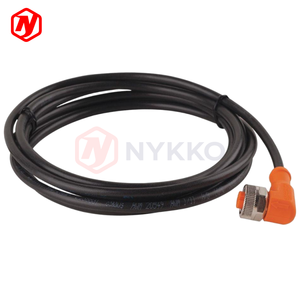 Оригинальный 5-полюсный комплект Ifm EVC543 a 10 м M12 с угловым гнездовым разъемом и PUR кабелем для промышленных систем управления - Product Image 2