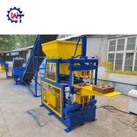 WT2-10 Offre Spéciale chine entièrement automatique terre comprimée argile verrouillage brique faisant des machines bloc machine