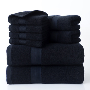 Lot de serviettes de bain 100 % coton à absorption rapide, personnalisables avec logo, super absorbantes, pour hôtels et usage domestique, prix abordable - Product Image 4