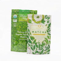 Sachets personnalisés refermables en plastique de qualité alimentaire pour emballage de thé réutilisable
