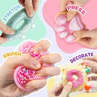 Kit Créatif Éducatif pour Squishies : Pâte de Silicone Double Bouteille, Paillettes, Bouteilles, Agitateurs en Bois, Boîte Licorne