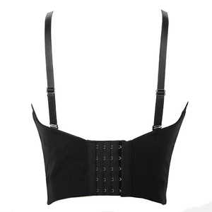 Women's Breathable <b>Sexy</b> Lace Short <b>Crop</b> Tank <b>Tops</b> with Beaded Tassel Detail Anti-shrink-Custom OEM Service - Product Image 6