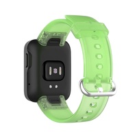 Bracelet intelligent pour montre Redmi Bracelet de montre de couleur gelée transparente rafraîchissante pour Xiaomi Mi Watch Lite Bracelet de montre en TPU