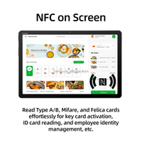 Tablette POS intelligente Sunmi Cpad prenant en charge le paiement SoftPOS et l'intégration KDS pour le développement de systèmes de restauration