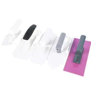 Wall Decor Tools concrete hand tools Notches Brick Plaster Putty trowel plaster finish plastic trowel