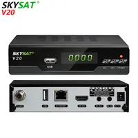 HD Satellite Receiver H.265 HEVC SKYSAT V20 support CS Newcamd LAN USB WiFi Xtream IPTV m3u CCCam Receptor