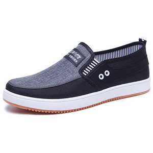 Zapatillas de Lona de Caña Baja Más Vendidas, Modelo Primavera 2026, para <span class=keywords><strong>Hombre</strong></span>, Sin Cordones, Suela de Goma Sólida, Estilo Casual, Transpirables y Ligeras - Product Image 4