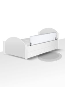 Protector de barandilla de cama de metal de 150 cm para niños de 18 meses a 4 años - Product Image 4