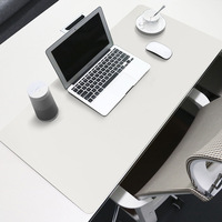 Grand tapis de bureau imperméable pour ordinateur portable, tapis de souris antidérapant, facile à nettoyer, tapis d'écriture pour clavier, pour le bureau