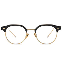 Cadre de lunettes en acétate optique, vente en gros, titane, myopie, monture de lunettes pour hommes