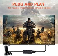 Compatible con 720P/1080P, compatible con Xbox 360 y Slim.Xbox 360 a HDMIConverter HD Link Cable para Xbox360 HDMIAdapter