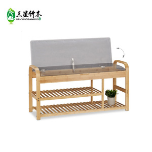 Home <b>shoe</b> changing stool/cabinet for entryway, multi-tiered and detachable <b>shoe</b> <b>rack</b>. - Product Image 3