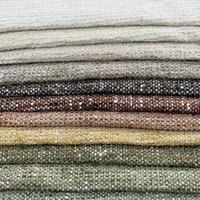 Nouveau tissu d'ameublement en polyester de haute qualité, tissé en chaîne, teint, pour canapé, en chenille