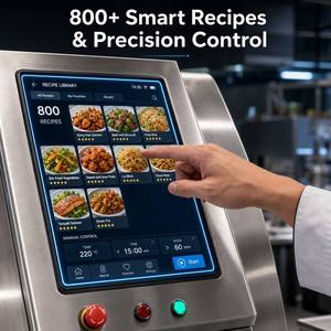 Máquina Industrial de Salteado por Inducción Automática de 25KW, Robot de Cocina Inteligente de Gran Capacidad para Cocina Centralizada - Product Image 4