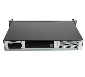Короткий промышленный Серверный корпус 1.5U, мини-плата <span class=keywords><strong>ITX</strong></span> с HDD SSD DIY, настольный ПК, кронштейн, серверное шасси с вентилятором - Product Image 5