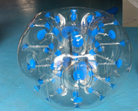 Combinaison de ballon gonflable Zorb pour adultes en TPU PVC, ballon de football à bulles, ballon de football, salle de sport