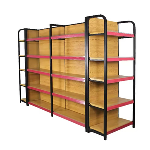 Étagère médicale en bois à grain de bois en métal, étagère de pharmacie, étagère de <span class=keywords><strong>magasin</strong></span>, étagère de rangement, présentoir de <span class=keywords><strong>magasin</strong></span> - Product Image 6