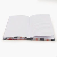 Carnet de notes avec couverture en tissu à motif quadrillé mignon, épaisseur personnalisée, biodégradable, logo imprimé par UV, esthétique, rigide, unique, journal de soins personnels, cadeau