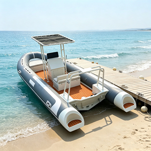 Bateau pneumatique semi-rigide portable en aluminium 540 avec quille gonflable haute pression pour tender <span class=keywords><strong>de</strong></span> yacht et sorties <span class=keywords><strong>de</strong></span> <span class=keywords><strong>plage</strong></span> – Vente directe usine - Product Image 3