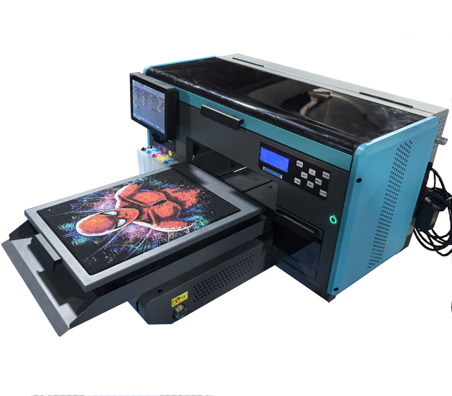 4720 A3 Flatbed DTG Inkjet Printer for T-Shirt Printing High Resolution Direct to Garment Textile Ink