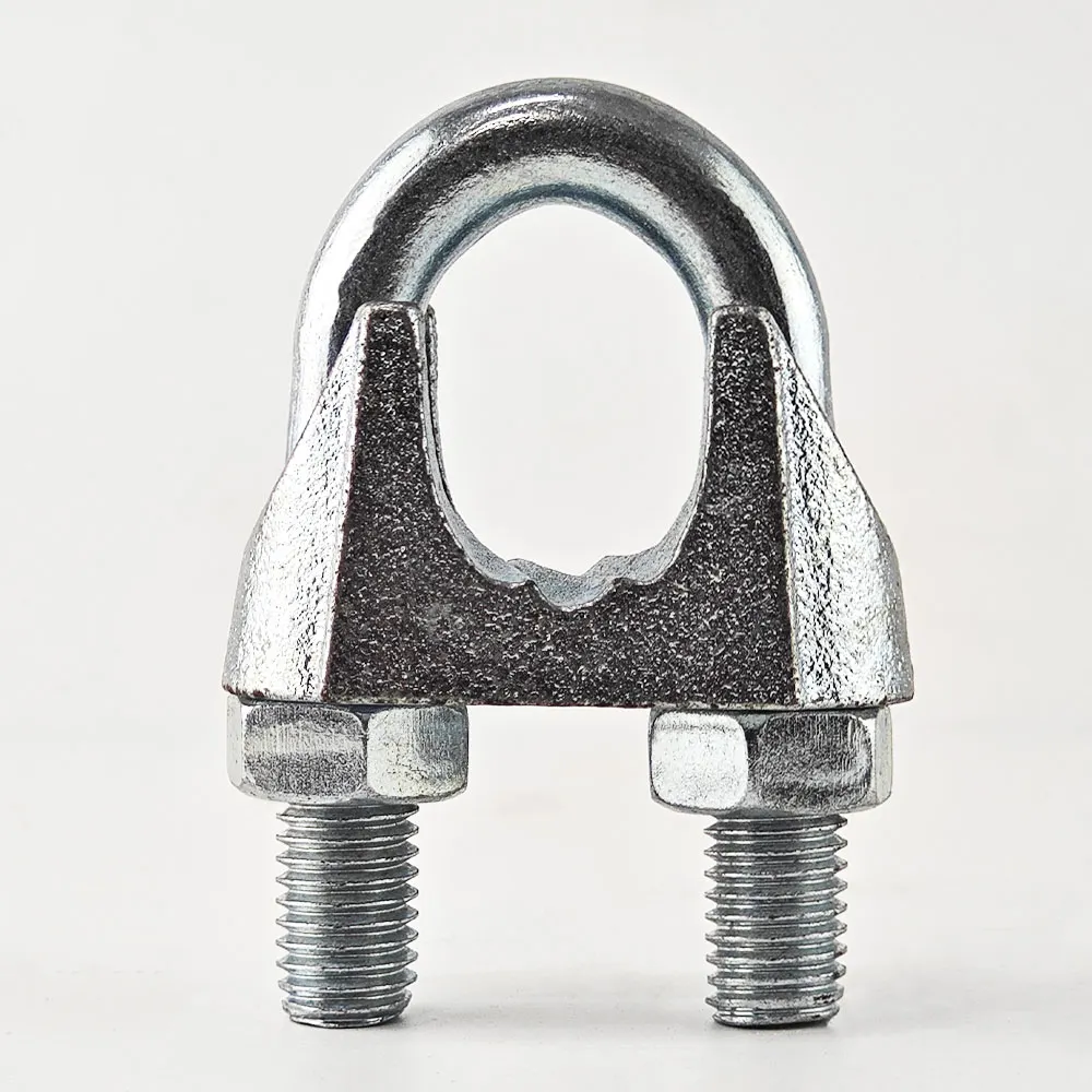Din741 Galvanized High Quality Malleable Wire Rope Clip Cable Clamp