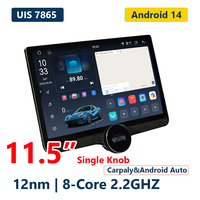 LODARK N5 Pro, Navegador GPS para Auto de 11.5 Pulgadas con Android 14, UIS7865 Octa Core 12nm, QLED, DSP 36EQ, CarPlay