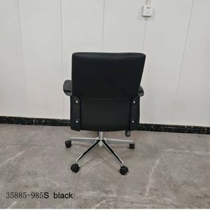 Silla de oficina moderna y cómoda 35885-985S negra - Product Image 4
