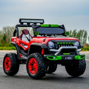 Venta al por Mayor de Autos Eléctricos para Niños de 12V, UTV y ATV, Juguetes de Auto RC con Tracción en las <span class=keywords><strong>4</strong></span> Ruedas, con Ruedas y Batería, Material Plástico, para Niños y Niñas - Product Image 2