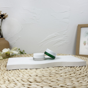 60ml blanc noir stockage des aliments côté droit fleur conteneur CR bocal en verre avec couvercle à vis de preuve - Product Image 6