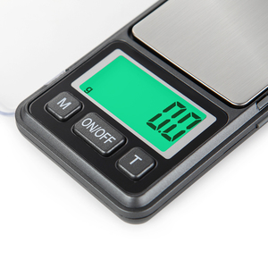 Nouvelle conception, 200g/0.1g, capacité 1kg, acier inoxydable, la plus grande balance de précision, balance alimentaire intelligente, balance de poche portable - Product Image 5