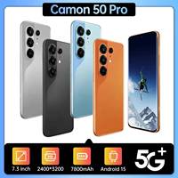 Téléphone de jeu Camon 50 Pro 5G, double SIM, écran HD 120Hz, appareil photo 108MP, smartphone Android 15, version mondiale MTK