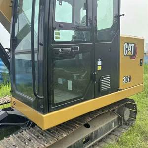 Excavatrice d'occasion 307, mini-excavatrice hydraulique sur chenilles, machine de 7 tonnes, excavatrice Cat d'occasion - Product Image 2