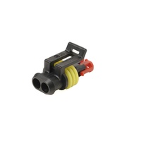 Boîtier de connecteurs à 2 positions série AMP Superseal 1.5mm pour bornes femelles fil à fil/fil à appareil/fil à carte