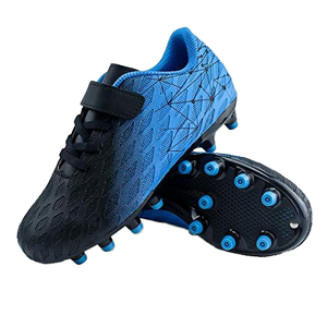 Chaussures de football synthétiques respirantes du fabricant personnalisées, chaussures de football antidérapantes pour garçons et filles, activités d'été en plein air - Product Image 5