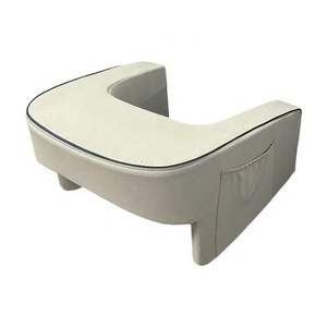 Hot bán u-hình dạng cơ thể gối với tay vịn cho chơi game máy tính xách tay giường đi văng thoải mái làm việc crocheting đọc sách có thể giặt - Product Image 4