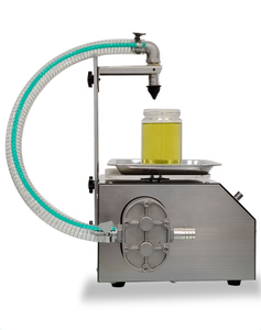 UPK-L15 304 thép không gỉ đầu bơm nhỏ nhu động bơm tinh dầu mật ong lỏng định lượng Trọng lượng máy chiết rót - Product Image 5