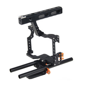 Nouveau C5 Photo personnalisé en alliage d'aluminium Action caméra <span class=keywords><strong>Cage</strong></span> côté Hande caméra <span class=keywords><strong>Cage</strong></span> pour appareil photo reflex numérique - Product Image 6
