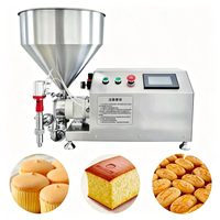 Petite machine de remplissage quantitative commerciale à panneau chinois et anglais, facile à utiliser
