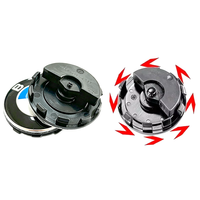 56mm 68mm untuk Tutup Tengah Roda Mobil Floating Center Cap BMW E46 E39 E38 E90 E60 X1 X3 X5 X6 M1 M2 M3 M4 M5 Logo 50th Anniversary